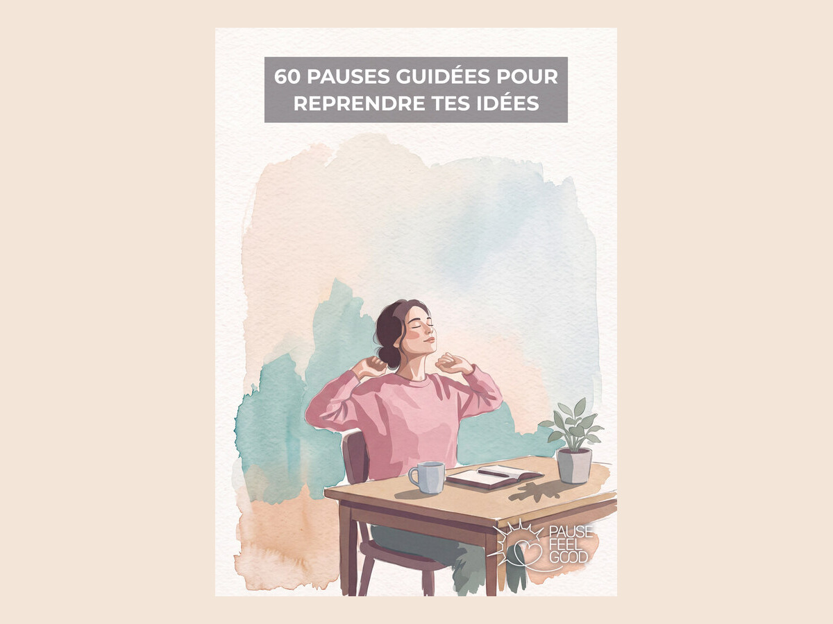 Couverture du livre 60 pauses guidées pour reprendre tes idées